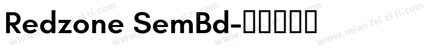 Redzone SemBd字体转换